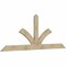 Ekena Millwork Richland Rough Sawn Timber Gable Bracket, Douglas Fir, 108"W x 40"H x 2"D x 6"F, 9/12 Pitch GBW108X40X0206RIC00RDF - alternate 3